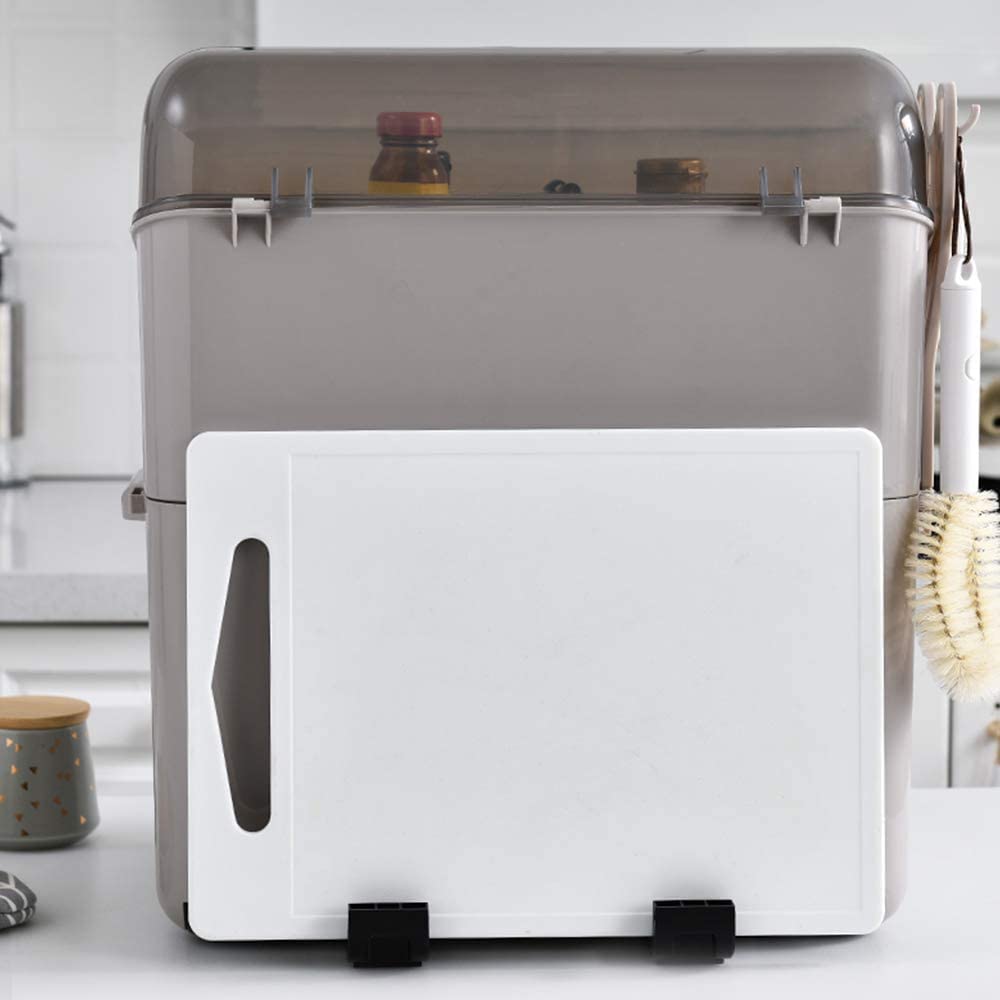 Amazon｜5-in-1スパイスラック、蓋付きの多機能キッチンスパイス